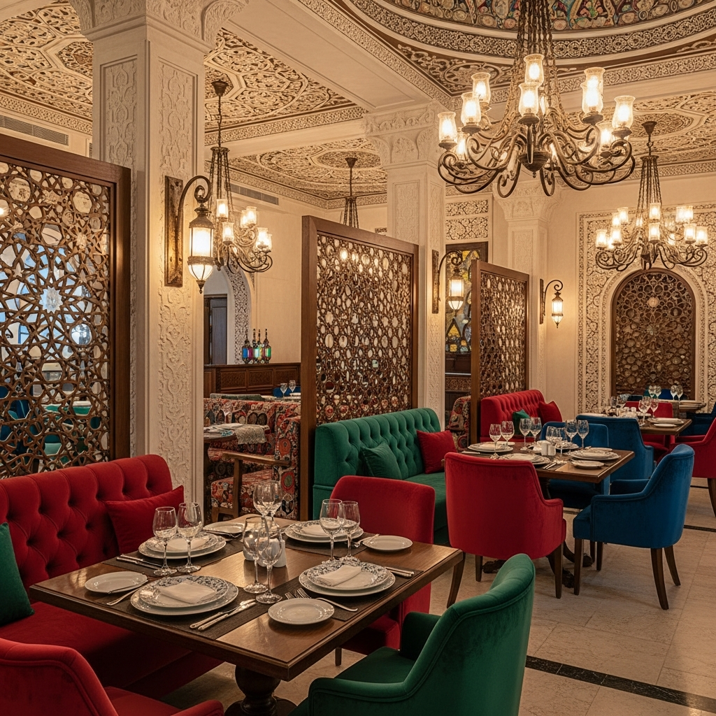 Rozana dining and lounge area