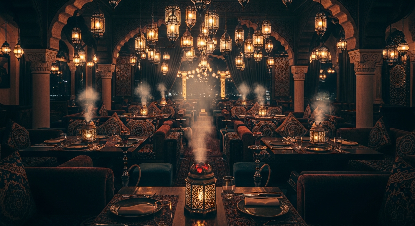 Rozana restaurant atmosphere